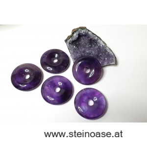 Donut 30mm Amethyst A-Qualität